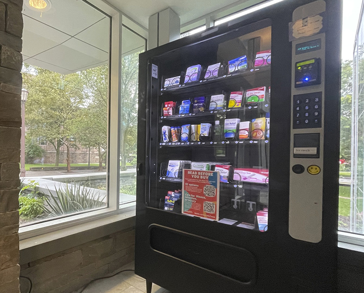 Vending SelfCare Supplies (24/7) Cornell Health